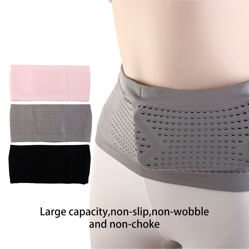 Money Belt Hidden - เข็มขัดวิ่งแบบบางเข็มขัดเงินคาดเอวสำหรับใส่วิ่งสำหรับผู้หญิงผู้ชายเข็มขัดใส่เงินเล่นกีฬาปรับได้
