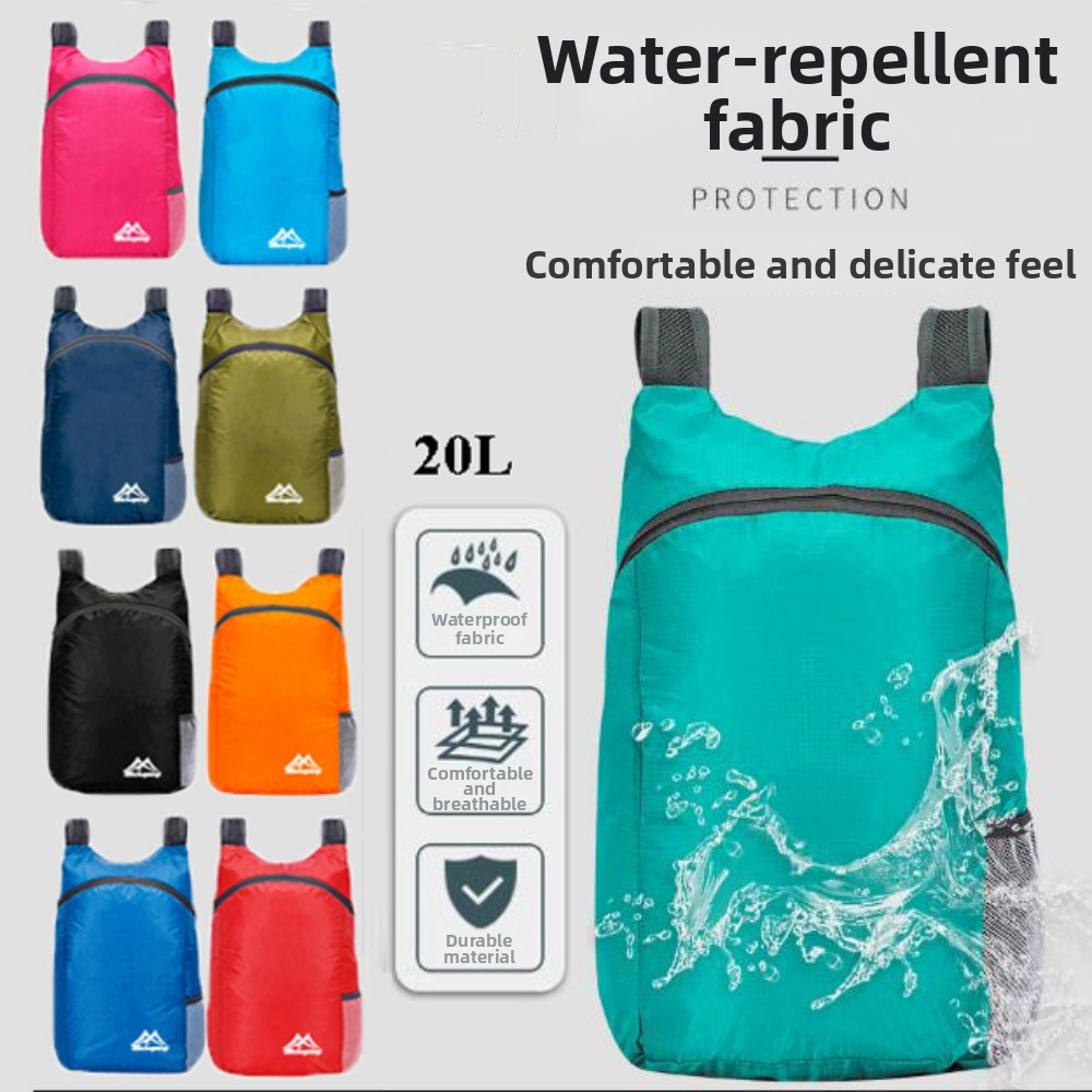 กระเป๋าเป้สะพายหลังคุณภาพสูงขน - Packable Daypack Foldable บทวิจารณ์และราคา