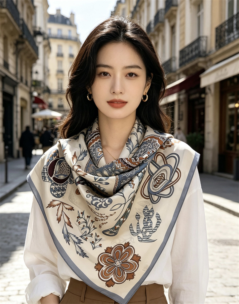 ผ้าพันคอพิมพ์ลายม้าสำหรับผู้หญ - Travel Accessories Bag For Women บทวิจารณ์และราคา