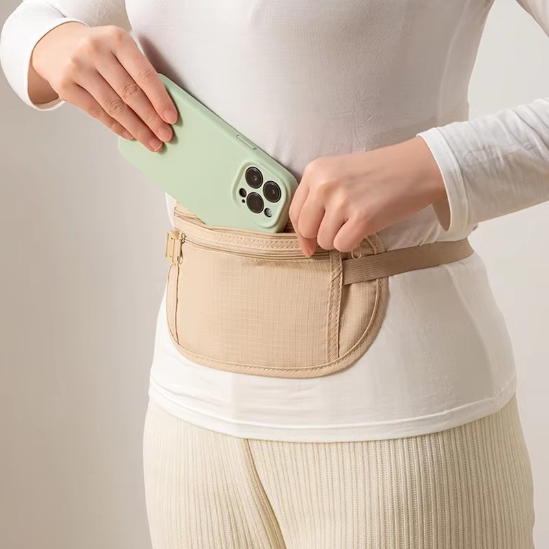 กระเป๋าคาดเอวสำหรับวิ่งและเล่น - Money Belt Hidden บทวิจารณ์และราคา
