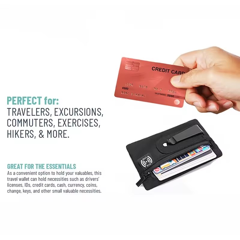 กระเป๋าซ่อนกันขโมยแบบคลิปหนีบ, - Money Belt Hidden บทวิจารณ์และราคา
