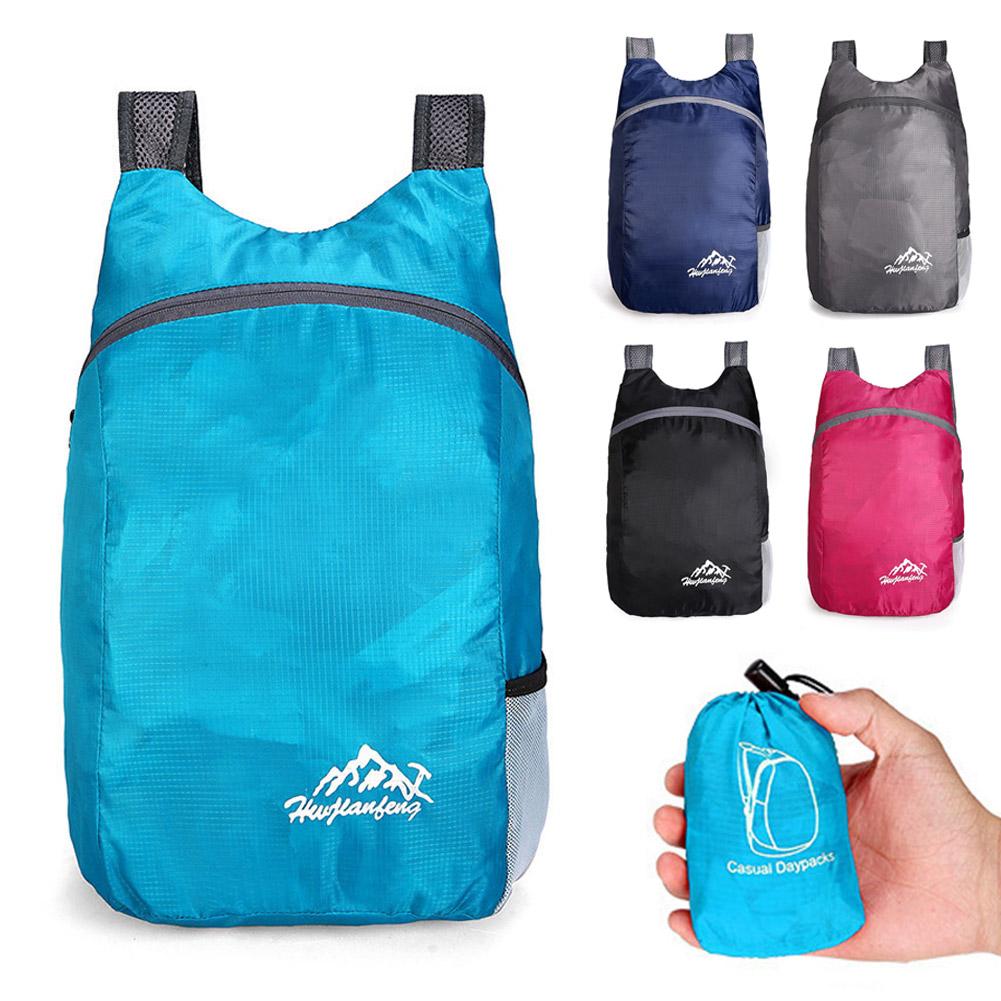 กระเป๋าเดินป่ากลางแจ้ง น้ำหนัก - Packable Daypack Foldable บทวิจารณ์และราคา