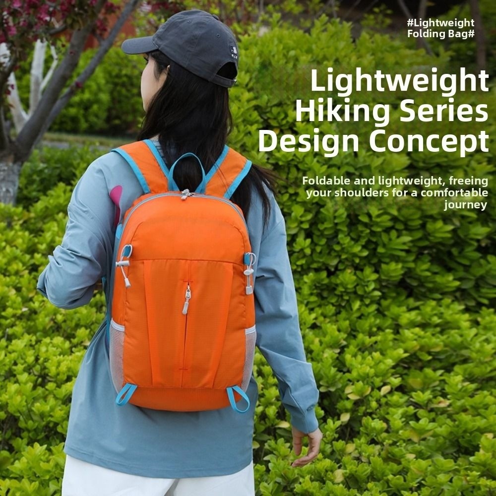 กระเป๋าเป้สะพายหลังแบบพับได้ขน - Packable Daypack Foldable บทวิจารณ์และราคา
