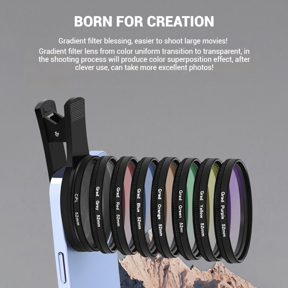 ชุดฟิลเตอร์กล้องสมาร์ทโฟนแบบหน - Travel Accessories Online บทวิจารณ์และราคา