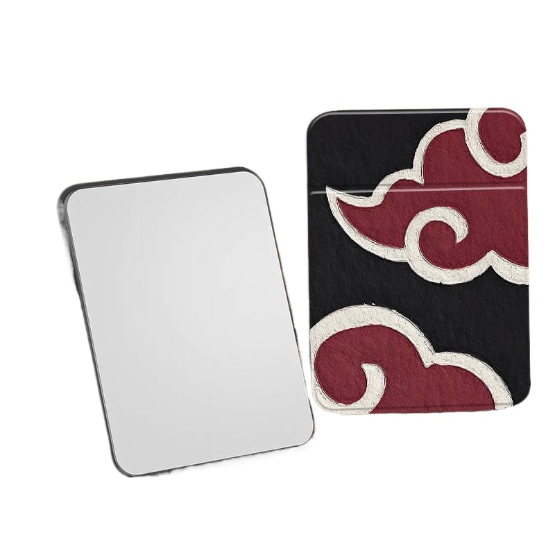 กระจกแต่งหน้าพับได้ลายเมฆแดง A - Travel Accessories Japan บทวิจารณ์และราคา