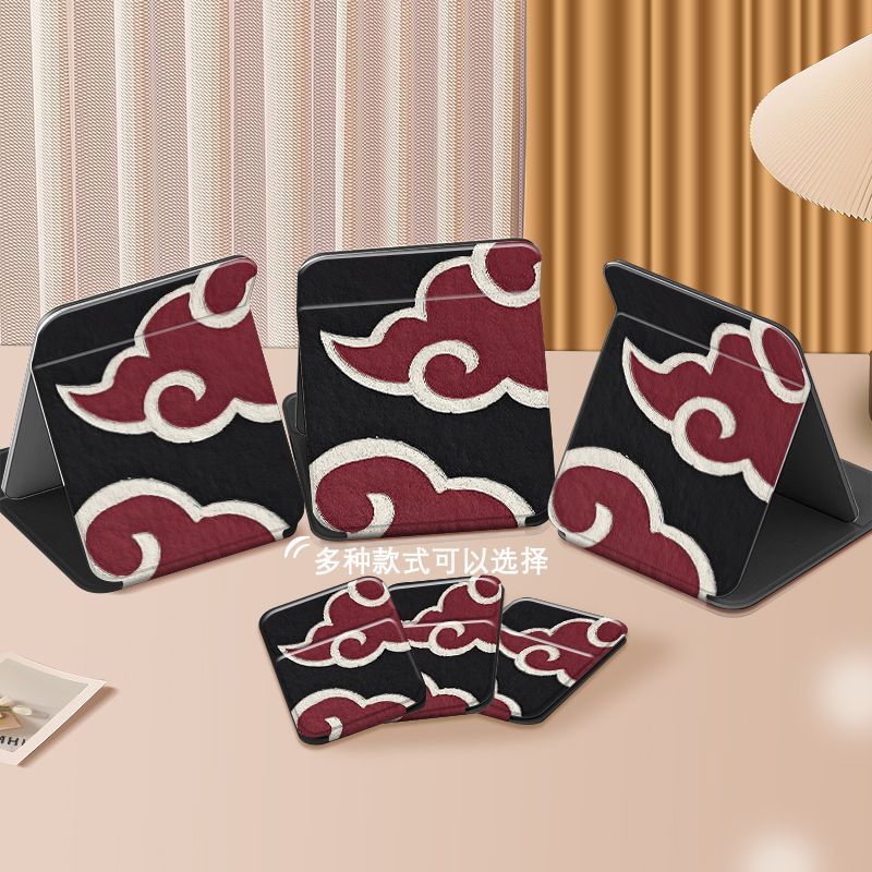 กระจกแต่งหน้าพับได้ลายเมฆแดง A - Travel Accessories Japan บทวิจารณ์และราคา