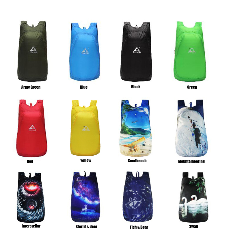 PLAYKING น้ำหนักเบากระเป๋าเป้ส - Packable Daypack Foldable บทวิจารณ์และราคา