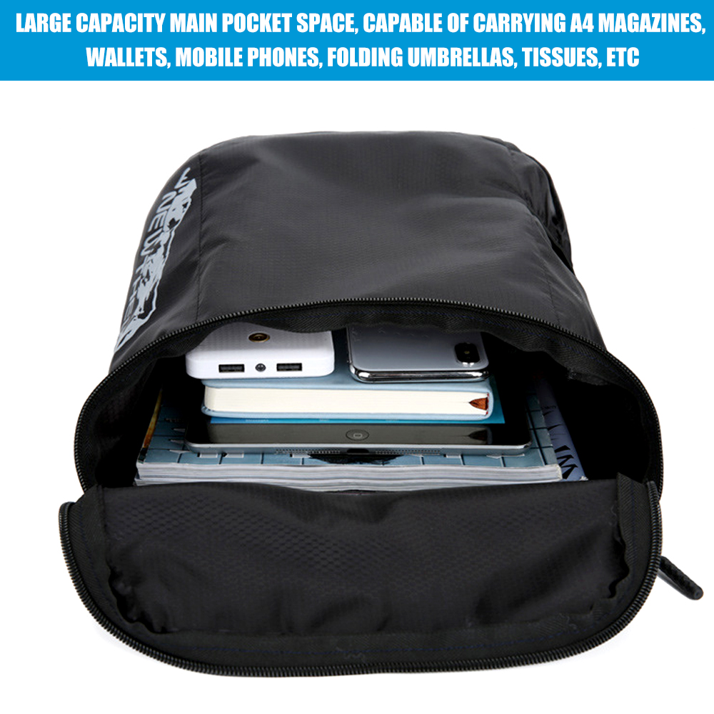 1 ชิ้นกระเป๋าเป้สะพายหลังสำหรั - Packable Daypack Foldable บทวิจารณ์และราคา