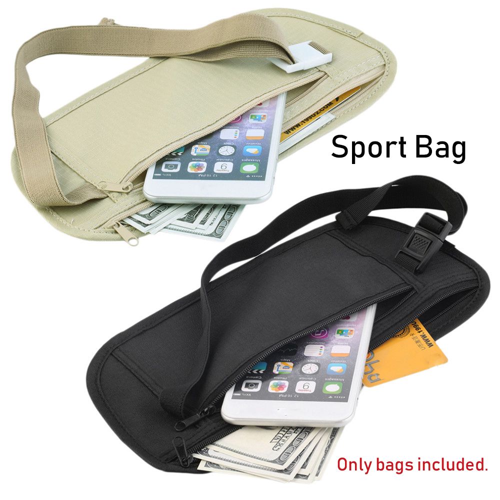 กระเป๋าคาดเอวแบบบาง ซ่อนได้ ป้ - Money Belt Hidden บทวิจารณ์และราคา