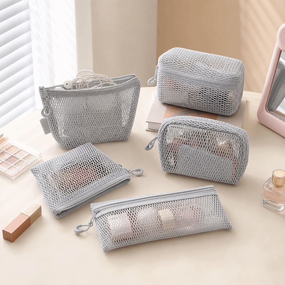 ถุงเก็บของไนลอนโปร่งใส ถุงตาข่ - Travel Accessories Online บทวิจารณ์และราคา