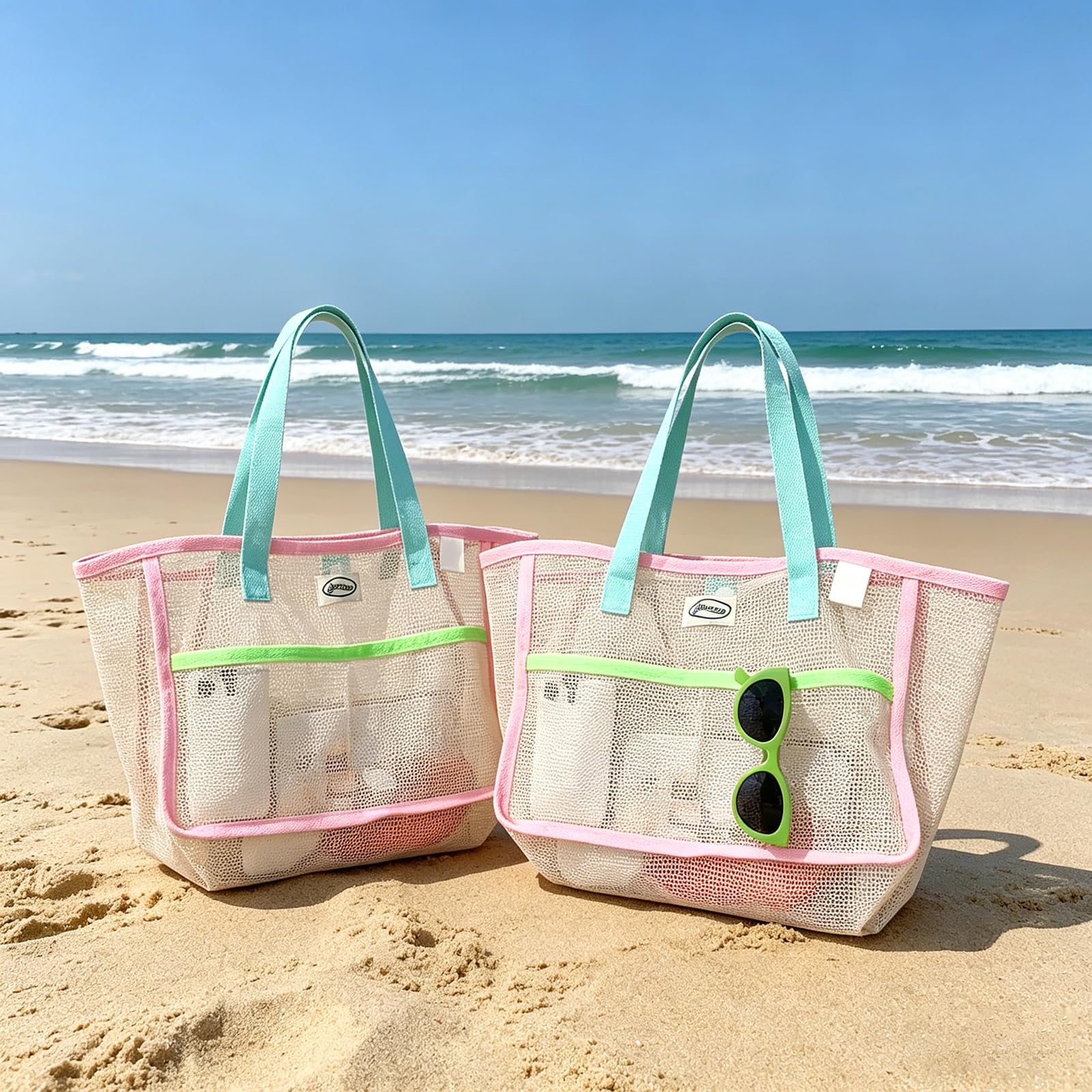 กระเป๋าชายหาดสำหรับผู้หญิง กระ - Travel Accessories Bag บทวิจารณ์และราคา