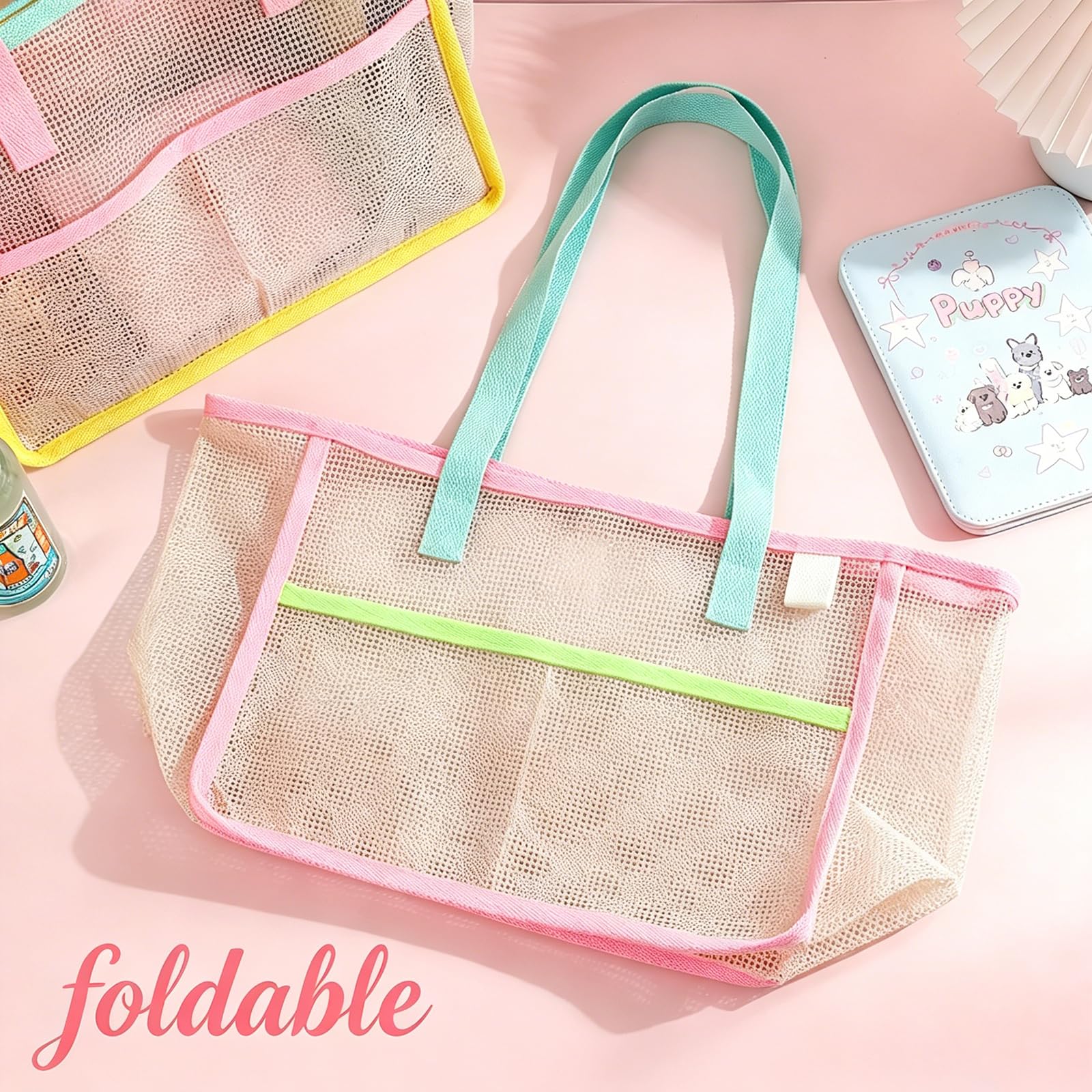 กระเป๋าชายหาดสำหรับผู้หญิง กระ - Travel Accessories Bag บทวิจารณ์และราคา