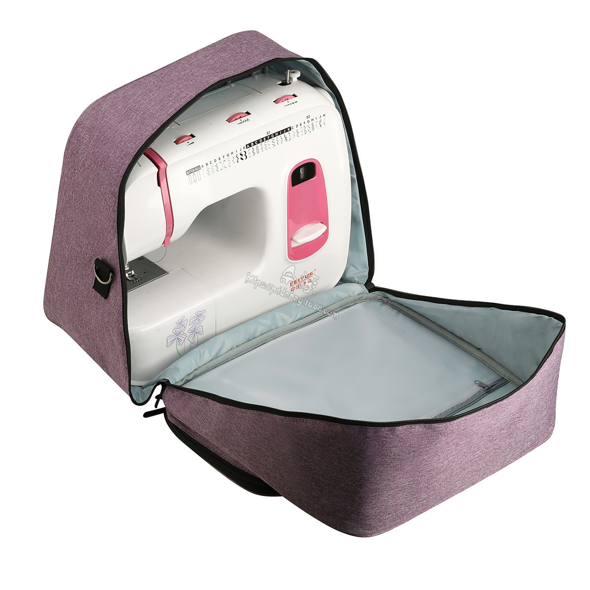 จักรเย็บผ้าขนาดใหญ่กระเป๋าสีเท - Travel Accessories Bag For Women บทวิจารณ์และราคา