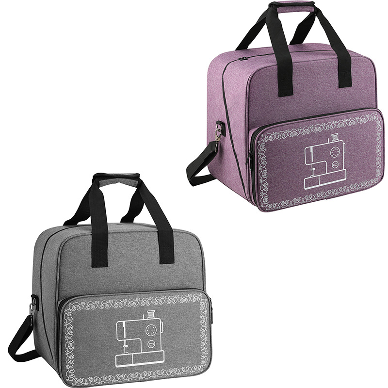 จักรเย็บผ้าขนาดใหญ่กระเป๋าสีเท - Travel Accessories Bag For Women บทวิจารณ์และราคา