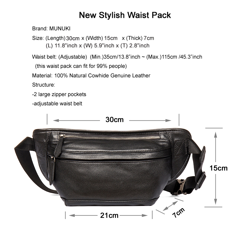 กระเป๋าคาดเอวหนังแท้สำหรับผู้ช - Money Belt Hidden บทวิจารณ์และราคา