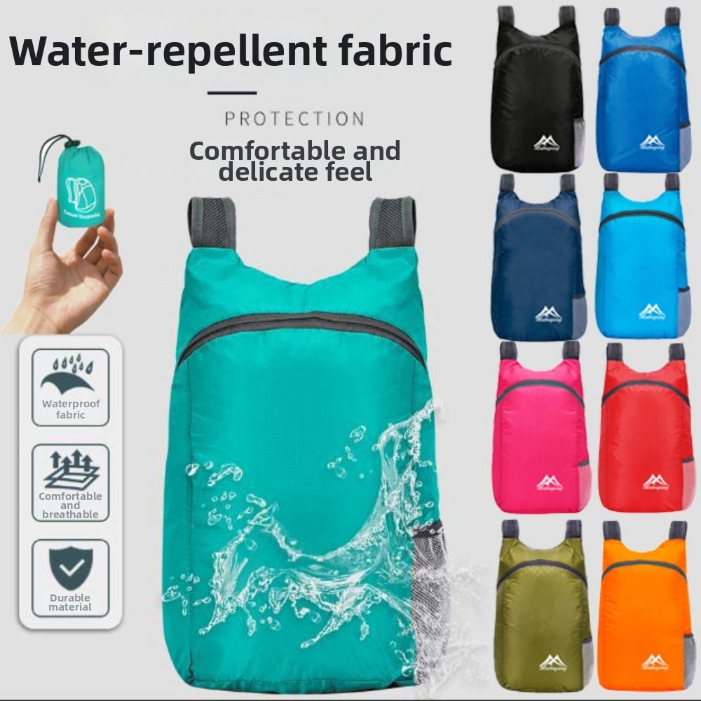 กระเป๋าเป้สะพายหลังคุณภาพสูง ข - Packable Daypack Foldable บทวิจารณ์และราคา