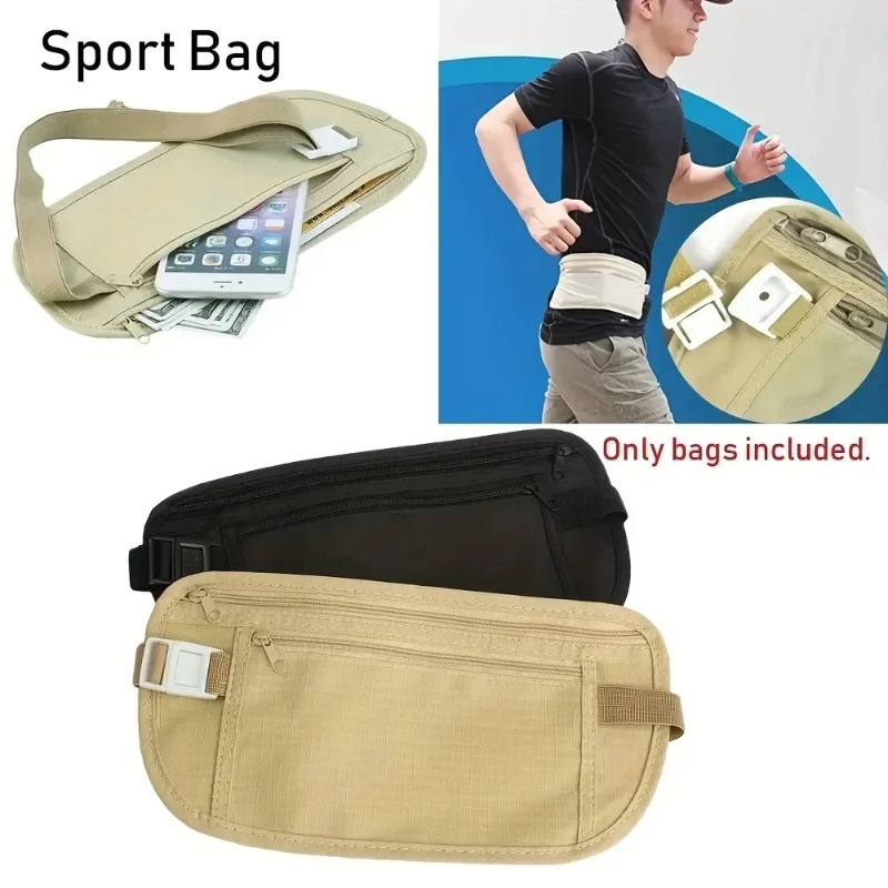 กระเป๋าคาดเอวสำหรับวิ่งออกกำลั - Money Belt Hidden บทวิจารณ์และราคา