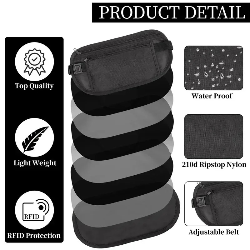 กระเป๋าคาดเอวสำหรับวิ่งออกกำลั - Money Belt Hidden บทวิจารณ์และราคา
